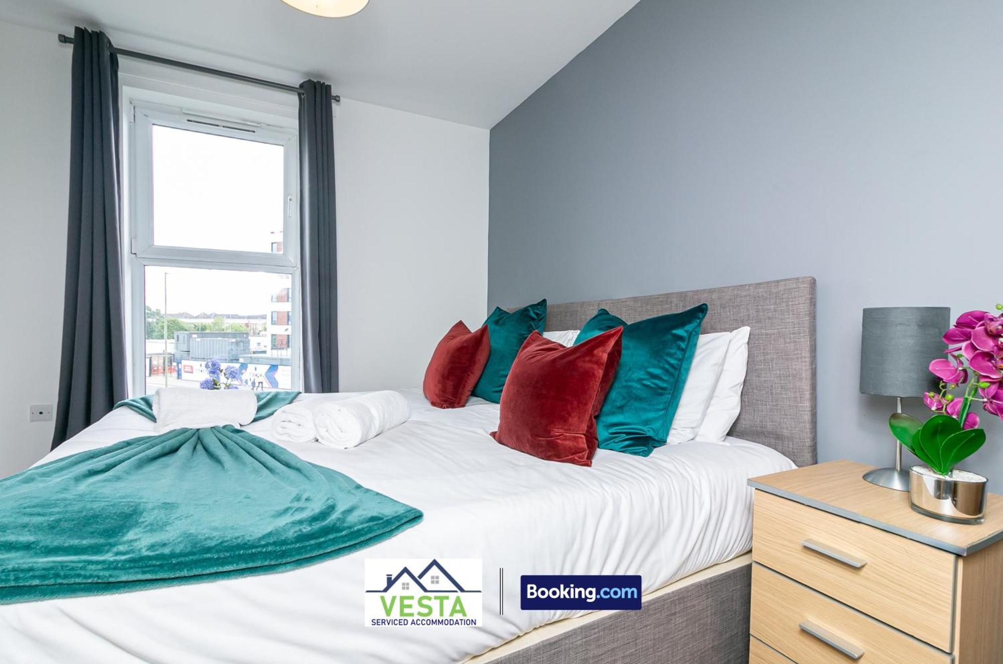 Two Bedrooms Apartment By Vesta Serviced Accommodation & Short Lets Hatfield With Free Wifi Hatfield (Hertfordshire) Exterior foto