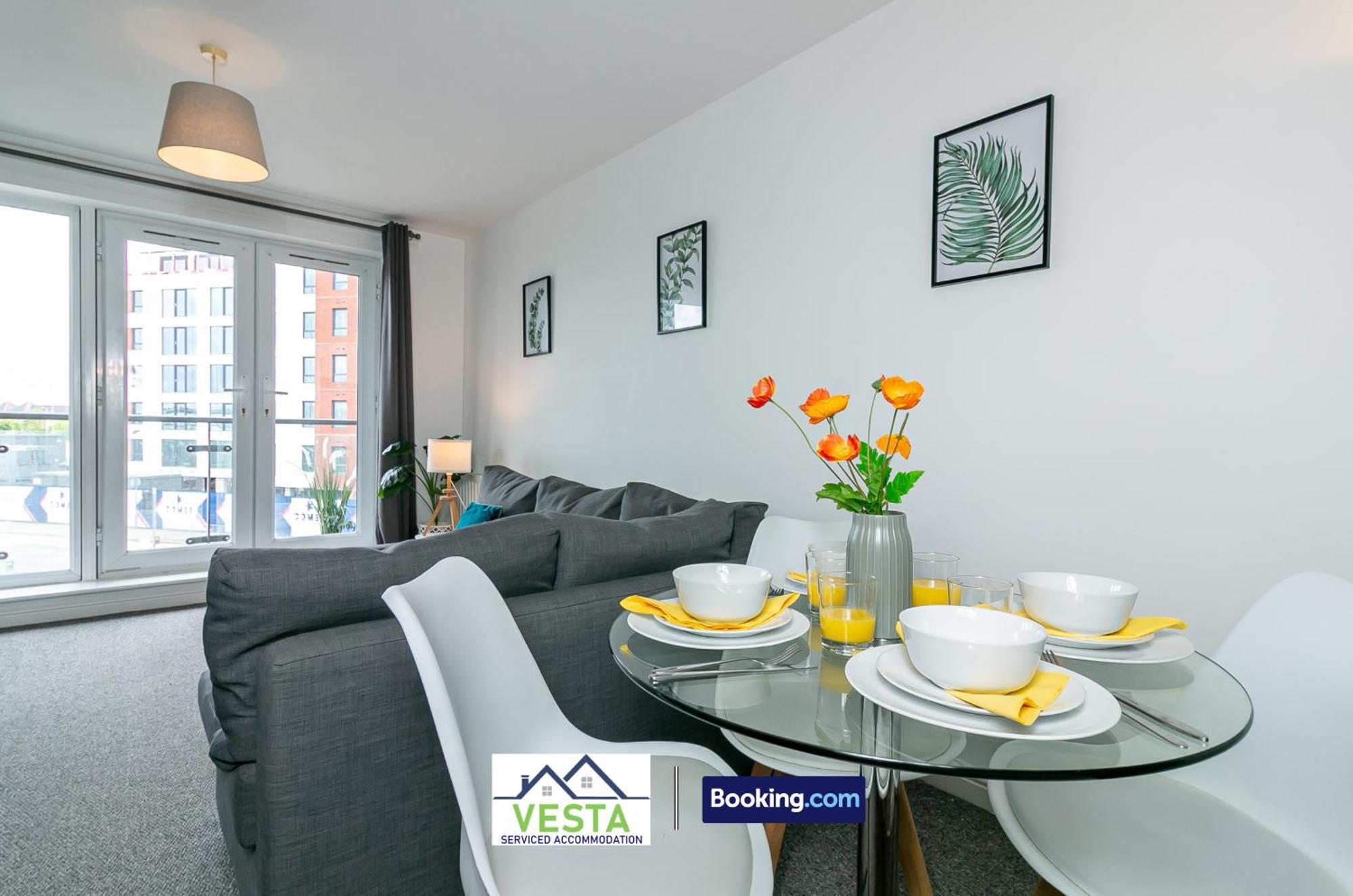 Two Bedrooms Apartment By Vesta Serviced Accommodation & Short Lets Hatfield With Free Wifi Hatfield (Hertfordshire) Exterior foto